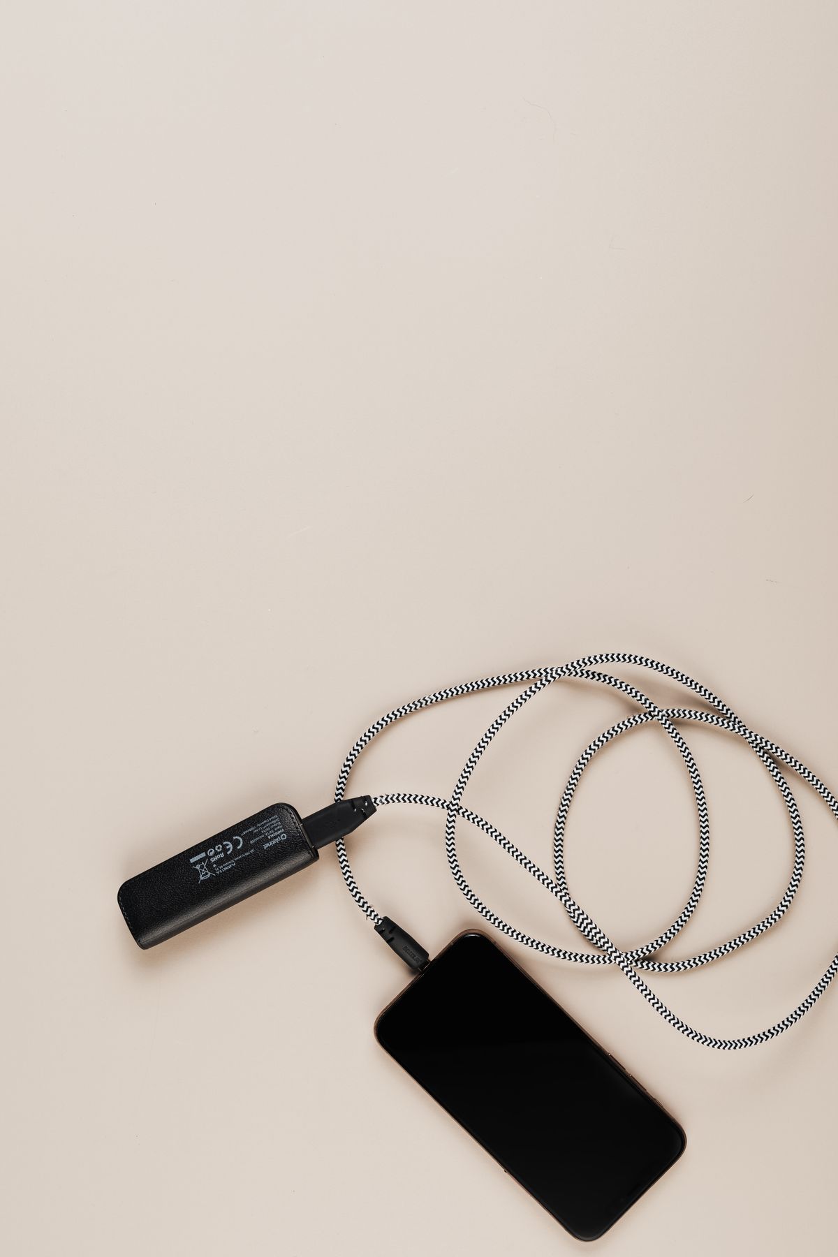 Phone charging from a power bank